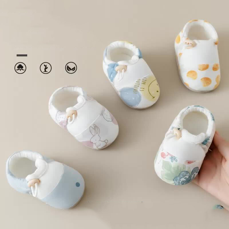 子供用ウォーキングシューズ漫画動物柄新生児ベビーシューズ暖か - Unisex Baby Socks Non Slip のレビューと価格