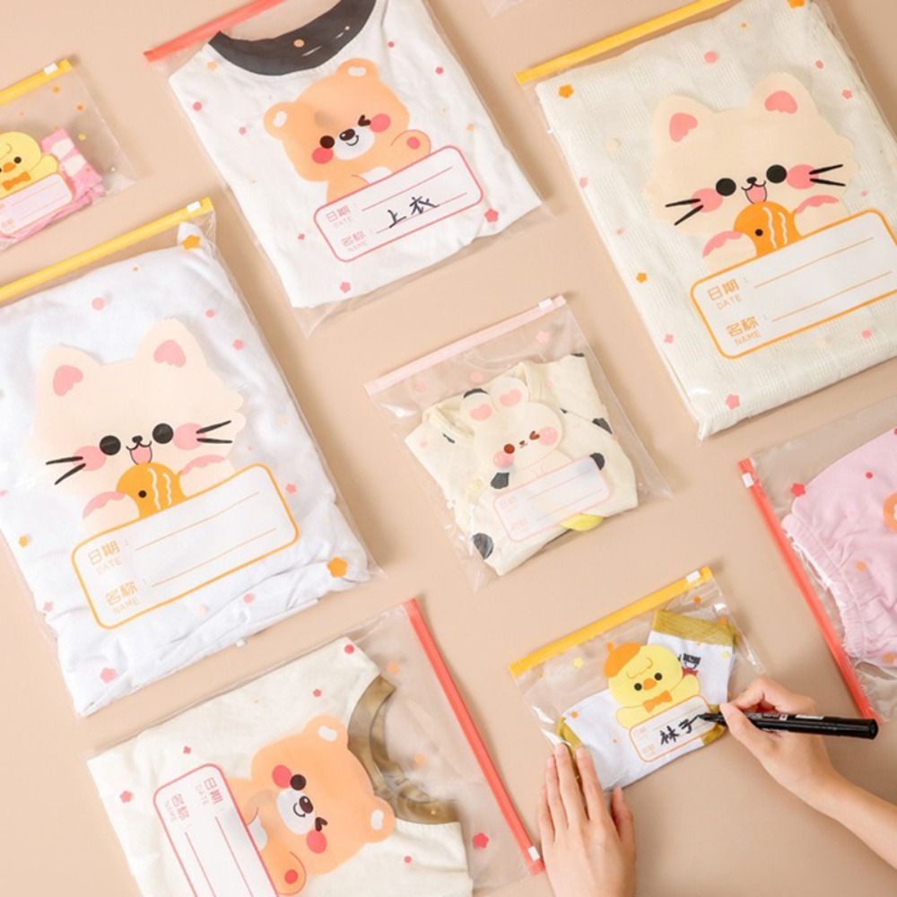 10個入り 多サイズ収納バッグ 分類済みポータブル密封バッグ - Baby Clothes のレビューと価格