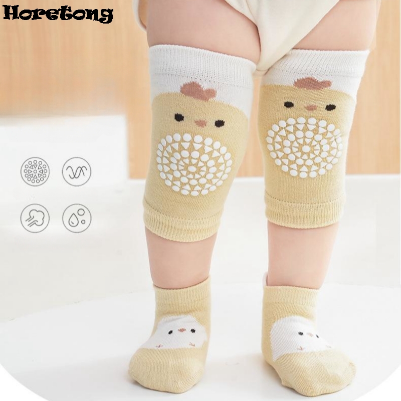 乳幼児用夏用通気性膝パッド+滑り止めソックスセット ソフトコ - Unisex Baby Socks Non Slip のレビューと価格
