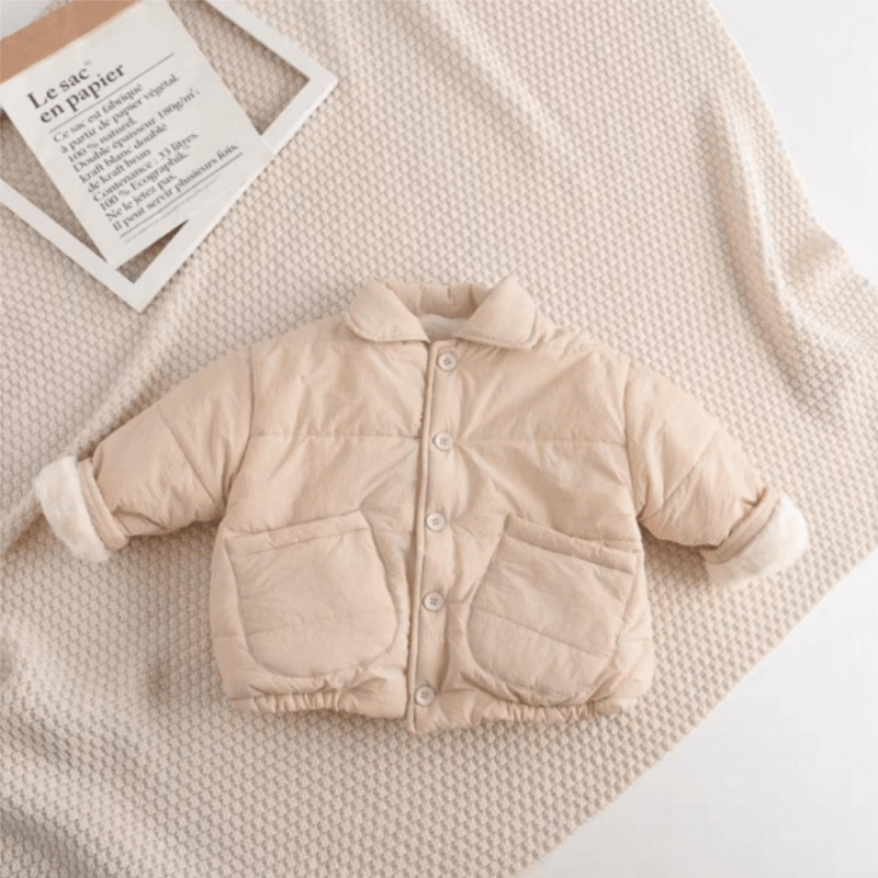 女の赤ちゃんのための冬のフリースジャケット,子供のための厚い - Toddler Boy Winter Fleece Jacket のレビューと価格